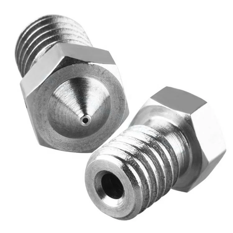 Stainless Steel Nozzles 0.2 mm, 0.4 mm, 0.6 mm, 0.8 mm, 1.0 mm Extruder Nozzle Print Head for 3d printer 