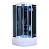 Good quality Frame Tempered Glass Sector Sliding Steam Shower