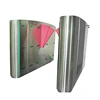 Automatic queue flap barrier gate access control swing turnstile