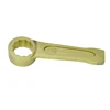 Explosion proof Bronze alloy striking flat wrench beat spanner 17 19 22 24 27 30 32 34 36 38 41 46 50mm to 140mm