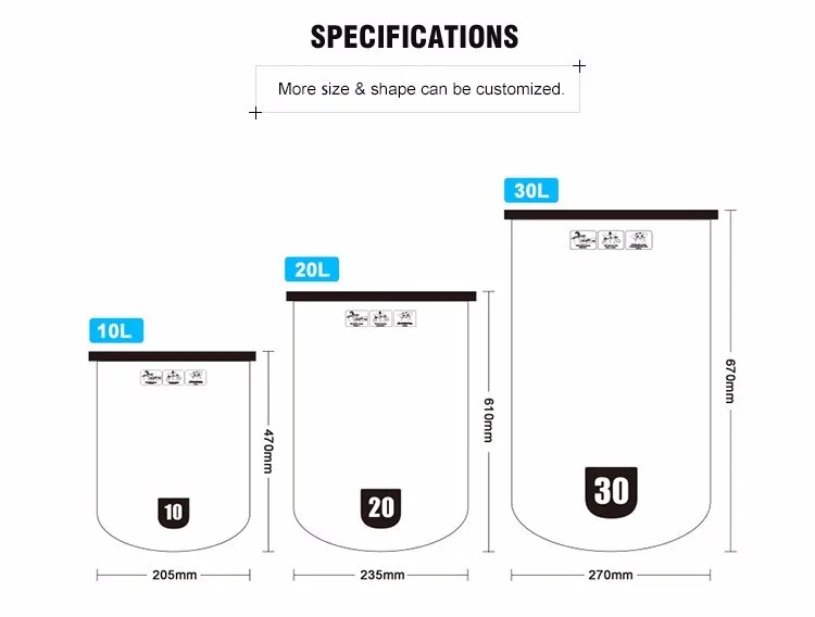 2019 Amazon Lightweight Customer Logo Design Plastic Packing Bag Dry