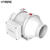 2018 New Arrived 4" 100mm Energy-Efficient EC Mixed Flow Inline Fan For Hydroponic