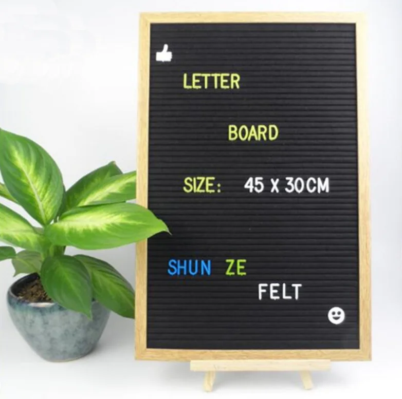 White Plastic Letter Boards Felt Letter Message Board Colorful Buy