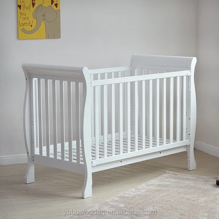 sleigh bed baby crib