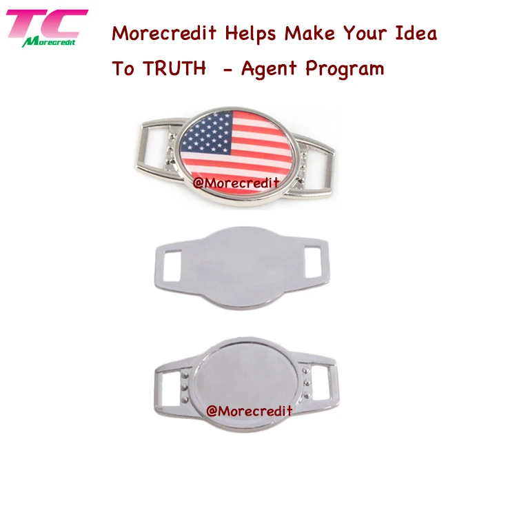 Metal shoelace tag-1