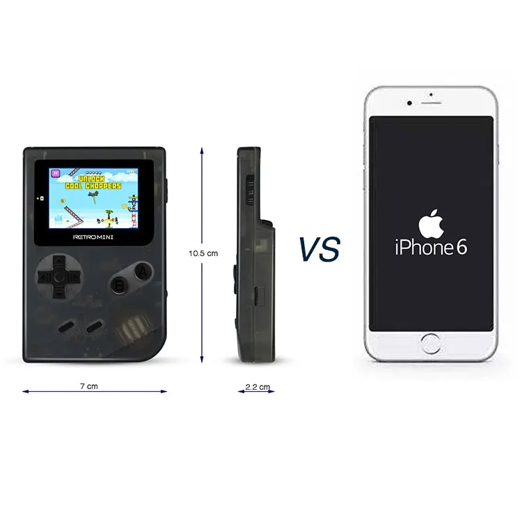 3.0 Inch 169 In One Original Screen Handheld Pocket Game Console Mini
