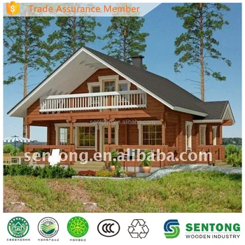 2017 New Design Two-story Prefab Wooden House Stk025 - Buy ...