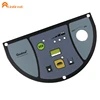 Quality assurance high precision membrane switch design touch press button keypad PET control panel keyboard cover for sweeper