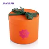 Customized logo CMYK printing round tube packaging cardboard paper gift box