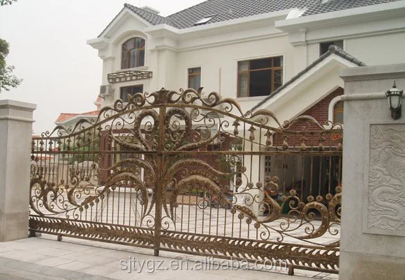 Pintu Gerbang Utama Besi Cantik Dari Pabrik Cina - Buy 