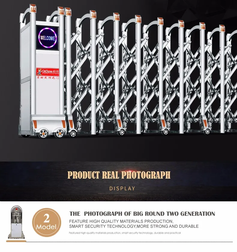 Philippines Automatic Folding Gate House Main Gate Designs With