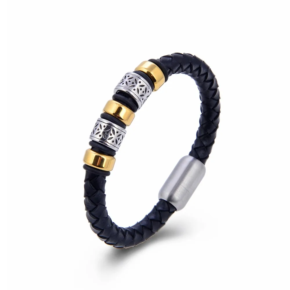 Fashion Edforce Stainless Steel Watch Chain Bracelet Men's Germanium