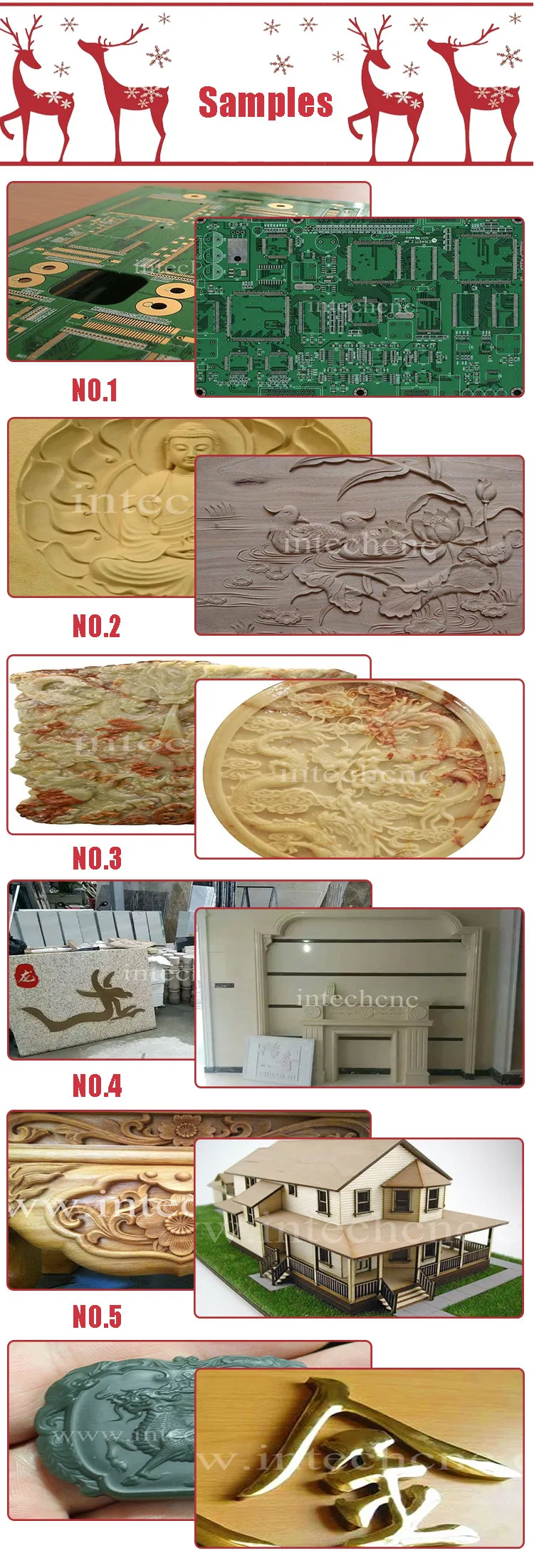 Cheap 1313 foam cutting cnc router with two head
