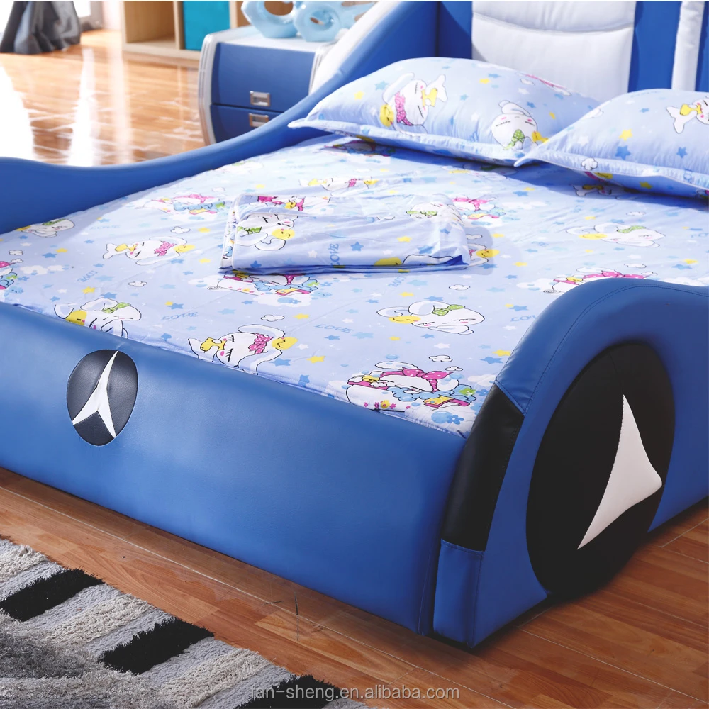 Fansheng bmw auto stijl kinderen bed, volwassen kinderen auto bed ... Bed voor twee peuters