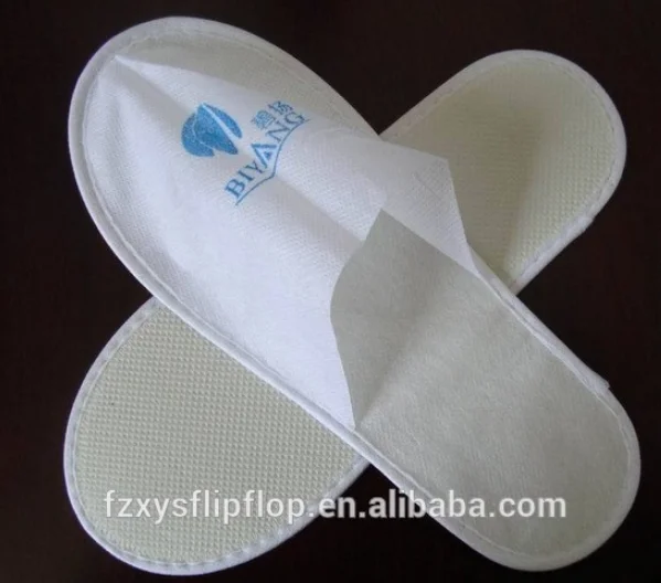 embroidered spa slippers