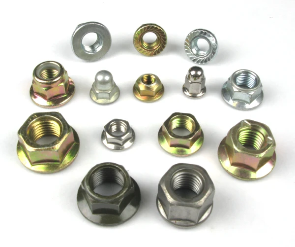 Carbon Steel M24 Zinc Plated Flange Nut Din 6923 Buy Flange Nut Din