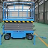 SJY0.3-4 Pull Type Hydraulic Electric Mobile Scissor Lift Platform