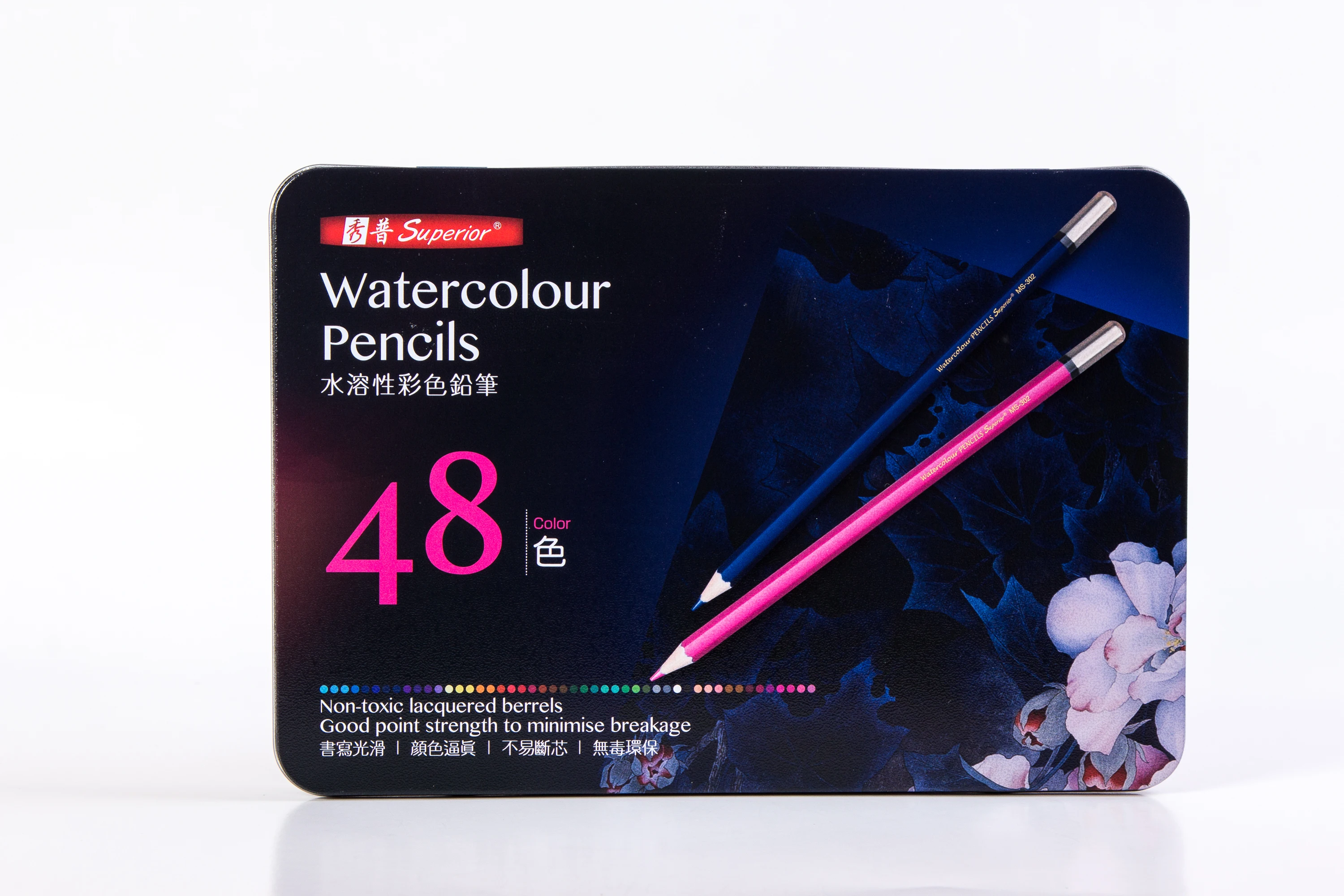 Superior 12/24/36/48 Colors Art Sets China Professional Amazon Hot Sale  Premium Watercolor Pencils Set For Drawing - Buy Color Pencil,Colour 