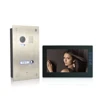 4 wire color video door phone home housing door calling bell doorbell panel wired system with cam and rain cover manufacturer