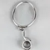 side ova badge holders with chrome or golden finish fits G5/8" taps