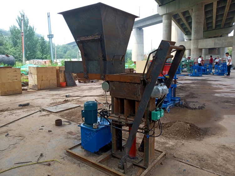 NEWEEK 2-25 model small manual clay brick making machine price in india
