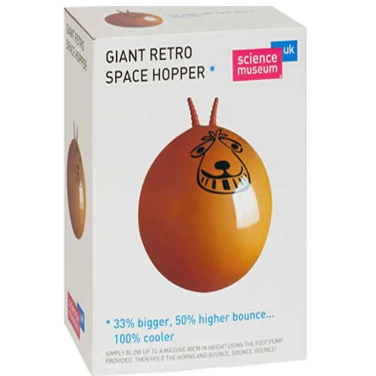 45cm Skippy Ball Bouncy Ball Handle Jumping Ball Ecofriendly