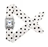 Fashion lady interchangeable scarf watch with Roman numerals dial made in China