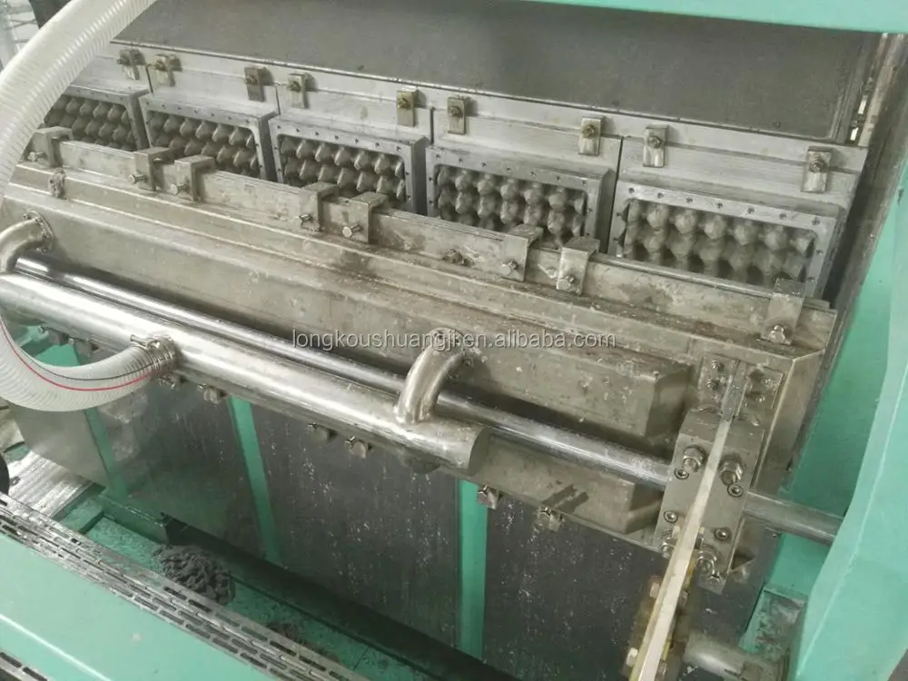 Green packing material paper pulp egg tray production line/High output egg tray manufacturing machine