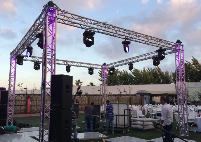 Aluminum Portable Stage Truss System for Sale