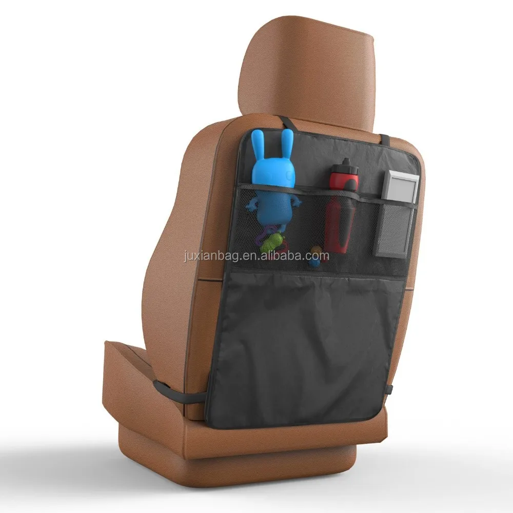 Back Seat Kick Mats 2 Pack With Pocket Organizers Buy Car Kick Mats