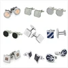Men's Shirt Cufflink Cuff Buttons Stainless steel Car logo cuff link design