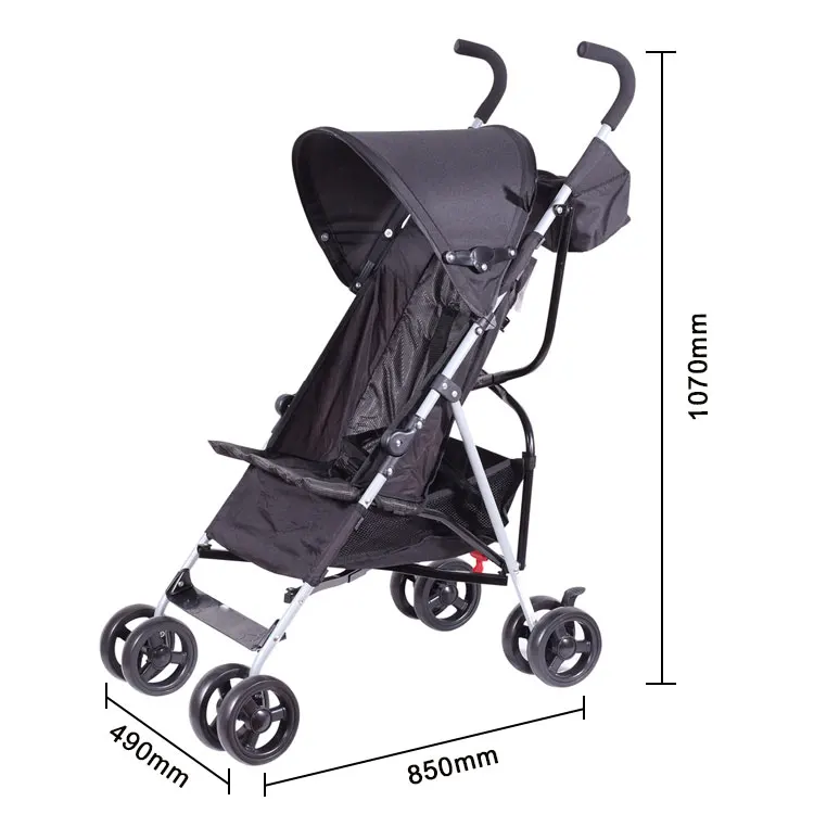 China Factory Best Selling EVA Small Size Foldable Easily Carry Light Baby Stroller
