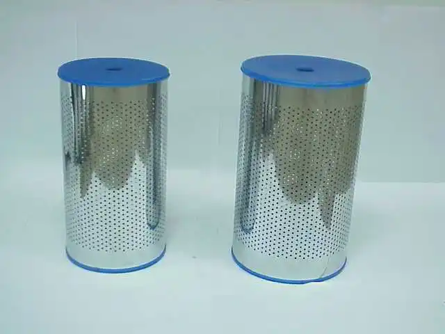 用皮革手柄覆盖 flurried flakes 经典椭圆形洗衣箱