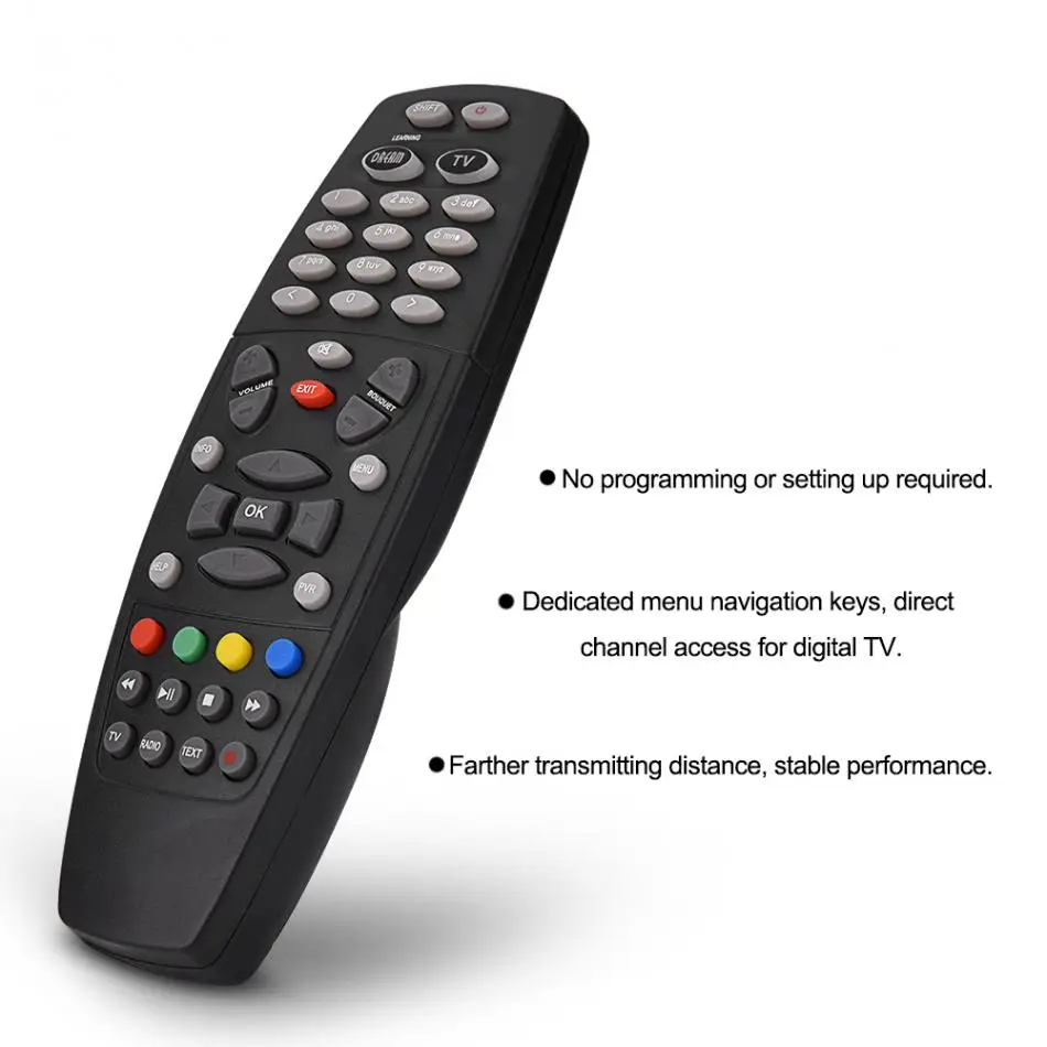 Remote Control Replacement for Dreambox 800HD 800SE DM800 C/S/SE Smart TV Set-Top Box Remote Control