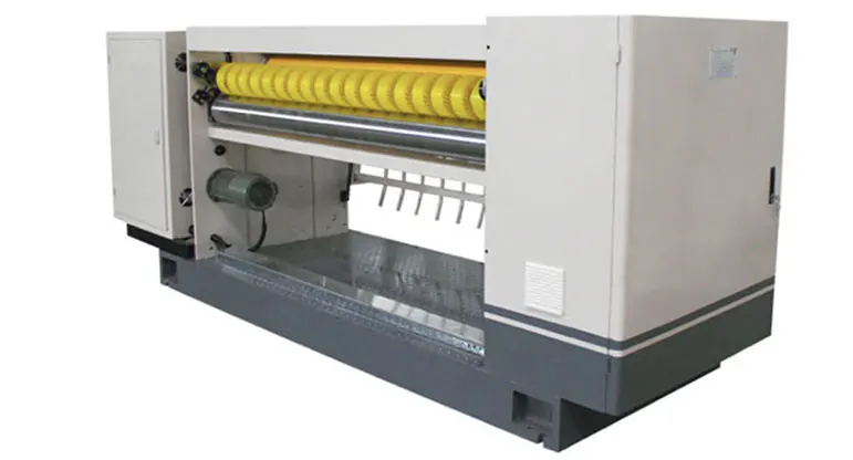 Automatic High Speed Computer NC Cut Off With Spiral Blade Carton Box Process Machine