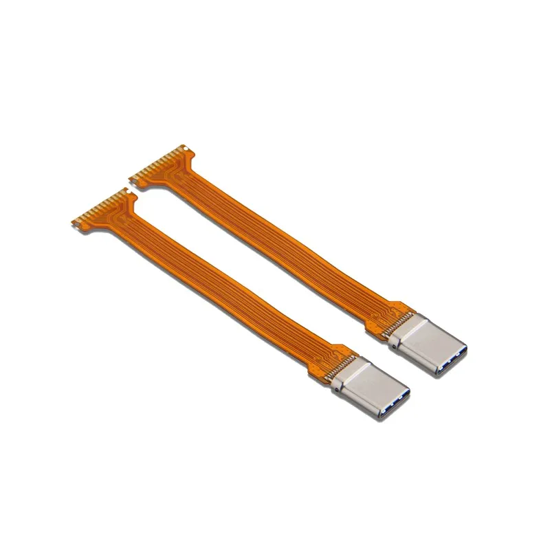 Thin Ultra Ffc Usb Data Flexible Ribbon Flat Cable Usb Typec Connector