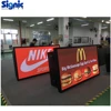 energy saving high brightness outdoor P6mm iron cabinet fixed led video wall screen