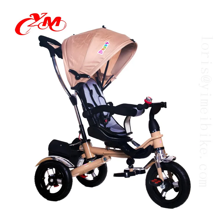 2017 Folding Canopy Baby Tricycle With Light And Music / New Model Kids