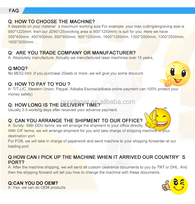 7. FAQ of laser engraving cutting machine.jpg