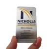 Stainless metal vip passes --304 steel card--custom