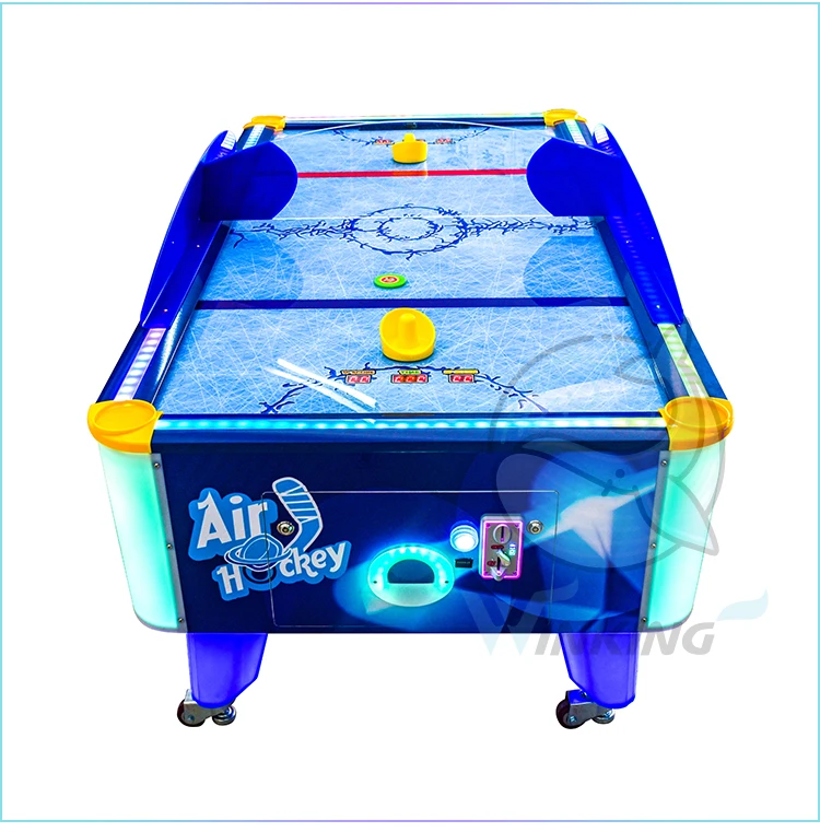 Winking Coin Operated Electric Kids Classic Air Hockey Table Game