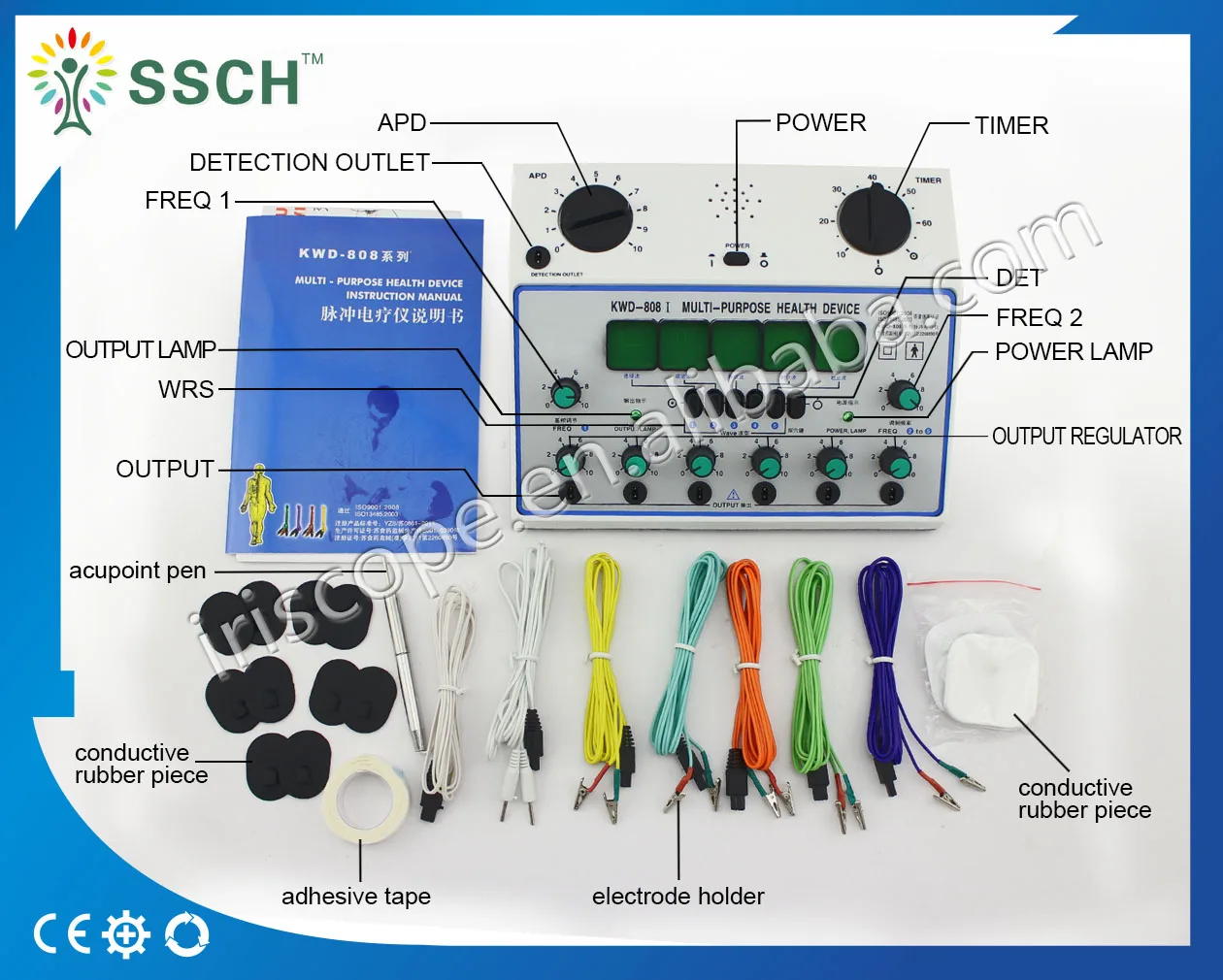 Electrical Acupuncture Needle Stimulator Kwd808 Mini Tens Machine Buy