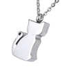 Stainless Steel Urn Pendant Necklace Memorial Ash Keepsake Cremation Jewelry