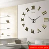 Preciser Muslim Mosque Round DIY Design Large Acrylic Wall Clock Roman Numerals