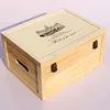 Antique wine bottle gift box,Custom wooden wine box,high quality wine box wood