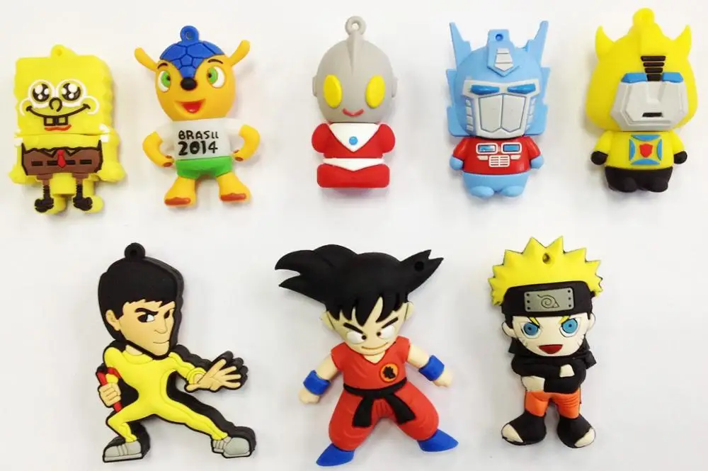 Custom 2D and 3D PVC USB case with capacity - ANKUX.COM
