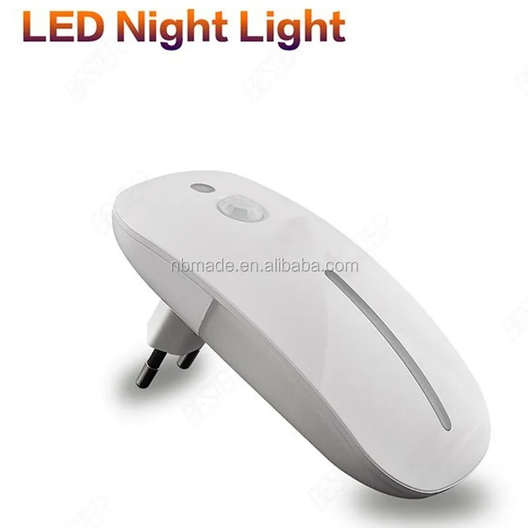 With Competitive Price 1.8w Led Night Light With Sensor Mouse Model