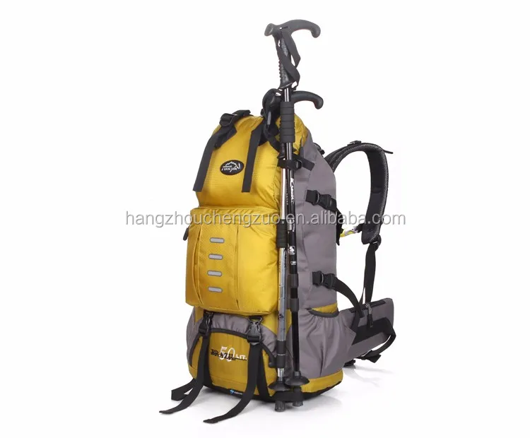 Hot Selling 50L Waterproof Multifunctional Camping Backpack,CZB-014B 50L Multifunctional Mountaineering bag,50L duffle bag