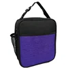Various Color Front Pocket Students 300D Polyester Ice Cooler Bag With Side Pocket