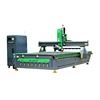 High quality automatic tools change / sawing spindle 180 degree wood cnc router 4 axis